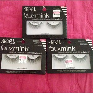 Ardell faux mink lash bundle of 3